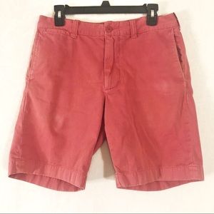 J Crew Stanton Red-Pink Shorts